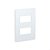 Placa Esatta 4x2 2 Posto Branco C/suporte Weg - Imagem 2