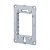WEG ESATTA BRANCA  PLACA  4X2  CEGA  C/SUP  16089864 - Imagem 4