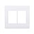 WEG ESATTA BRANCA  PLACA  4X4  06 MOD  C/SUP  16091202 - Imagem 1