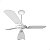 Ventilador de Teto Yris Branco Branco 220v Ventex - Imagem 1