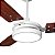 Ventilador De Teto Valen Led Com 3 Pás Mdf 127 v Ventex - Imagem 3