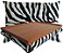 Bandoca Madeira Zebra - Imagem 1