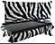 Bandoca Termoplástico Branco Preto Zebra - Imagem 1