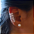 Piercing Fake 11 fios - Prata 925 - Imagem 1