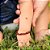 Pulseira Infantil • Cognac • Barroco Polido 14cm - Imagem 6