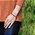 Pulseira Adulto • Cognac • Barroco Polido 19cm - Imagem 2
