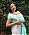 Wrap Sling - Tecendo Afeto - Verde Água - Imagem 1