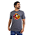 Camiseta básica gola redonda 100% algodão estampada - Imagem 2