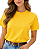 Camiseta Feminina Básica 100% Algodão – Conforto e Versatilidade - Imagem 3