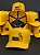 Boné Preto Chato Amarelo - Imagem 1