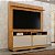 Home Berlim Valdemóveis p/ TV até 55” Cinamomo/Off - Imagem 2