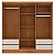 Guarda-Roupa Casal Oregon 6P 4G Tcil Cinamomo/Off - Imagem 3