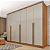 Guarda-Roupa Casal Cataguases 6P 4G Tcil Cinamomo/Off - Imagem 1