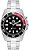Relógio Orient Automático Submariner preto com vermelho 469SS068F P1SX - Imagem 1