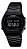 Relógio Casio Vintage B640wb-1bvt, pulseira unissex, cor preto - Imagem 1