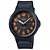Relógio Casio Unissex Preto e Laranja MW-240-4BVDF - Imagem 1
