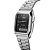 Relógio Casio Vintage Anadigi Prata Fundo Preto AQ-230A-1DMQ - Imagem 2