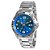 Relogio Masculino Tuguir Analogico Infinity TGI37010 Prata e Azul - Imagem 1