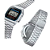 Relógio Casio Unissex Digital Vintage Prateado A168WA-1WDF - Imagem 2