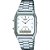 Relógio Casio Vintage Anadigi Prata Fundo Branco AQ-230A-7DMQ - Imagem 1