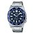 Relógio Casio Masculino Analógico Prata Azul MTD-135D-2AVDF - Imagem 1