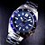 Relógio Casio Masculino Analógico Prata Azul MTD-135D-2AVDF - Imagem 3