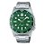 Relógio Casio Masculino Analógico Prata Verde MTD-135D-3AVDF - Imagem 1