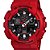 Relógio Casi G-SHOCK Masculino Anadigi Vermelho GA-100B-4ADR - Imagem 2