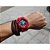 Relógio Casi G-SHOCK Masculino Anadigi Vermelho GA-100B-4ADR - Imagem 5