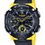 Relógio Casio G-shock Amarelo Fundo Preto GA-2000-1A9DR - Imagem 2