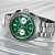 Relógio Masculino Bulova Racer Cronógrafo 98B468 Verde Safira - Imagem 2