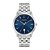 Relógio Masculino Bulova Classic Sutton 96B338 Azul Aço - Imagem 9