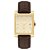 Relógio Technos Masculino Executive Retangular Dourado 2115UDG/0X - Imagem 1