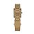 Relógio Feminino Orient Tank Eternal Classic Dourado LGSS1021 B3KX - Imagem 3