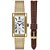 Relógio Feminino Tank Orient Eternal Slim Dourado LGSS0077 S3KX - Imagem 1