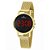Relógio Feminino Champion Digital Dourado Com LED CH48199V - Imagem 1