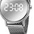Relógio De Pulso Champion Feminino Espelhado CH48206Q Led - Imagem 3