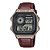 Relógio Masculino Casio Royale AE-1200WHL-5AVDF Digital de Couro Marrom - Imagem 1