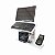 Suporte Checkout para Duplo Monitor, Teclado, Pinpad, Leitor de Código de Barras Fixo e Manual - Imagem 2