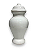 Quartinha de Louça Branca Sem Asa - 15 CM - Imagem 1