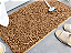 Kit 2 Tapete Macarrão 40x60 Antiderrapante Porta De Banheiro Desenho Do Tecido Caramelo - Imagem 3