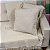 Kit Peseira De Cama Sofá 250x65 +2 Capas De Almofada Cor Cru - Imagem 6