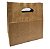 Sacola Kraft Para Delivery – G-26 (24x14,5x26) – Super Resistente – Alta Qualidade   Sacola De Papel 80Gr/m2 – Marrom - Imagem 5