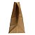 Sacola Kraft Para Delivery – G-26 (24x14,5x26) – Super Resistente – Alta Qualidade   Sacola De Papel 80Gr/m2 – Marrom - Imagem 2
