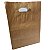 Sacola kraft para delivery – g-33 (24x14,5x33) – super resistente – alta qualidade sacola de papel 80gr/m2 – marrom - Imagem 2