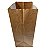 Sacola kraft para delivery – g-33 (24x14,5x33) – super resistente – alta qualidade sacola de papel 80gr/m2 – marrom - Imagem 3