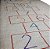 Tapete Infantil Amarelinha Bordado à Mão 1,5x2,0m - Imagem 2
