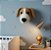 Cachorro de Parede em Crochê - Quartos e Festas - Imagem 4