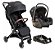 CARRINHO SPRINT II + BEBÊ CONFORTO + BASE - KIDDO - Imagem 1