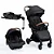 CARRINHO SPARK PLUS + BEBÊ CONFORTO + BASE BLACK GRAPHITE  - SAFETY - Imagem 1